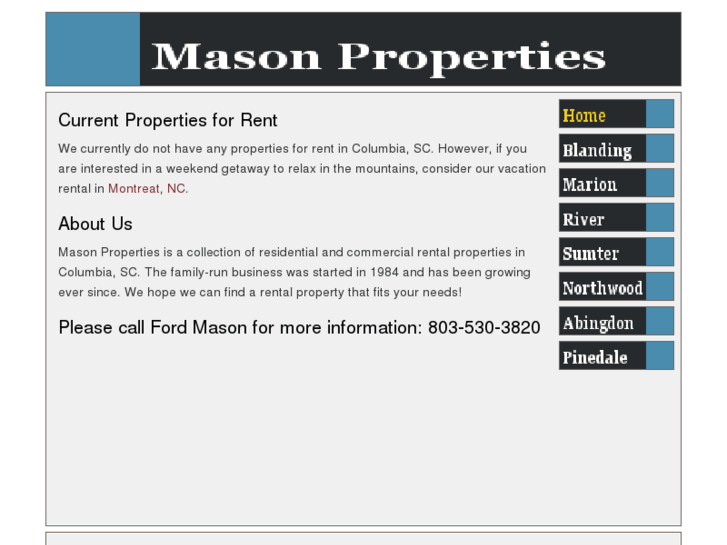 www.masonpropertiessc.com