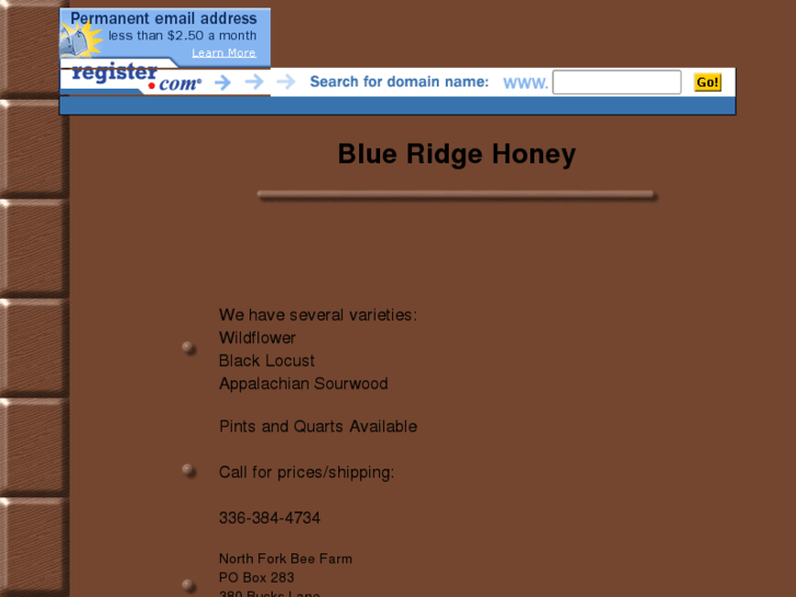 www.blueridgehoney.com