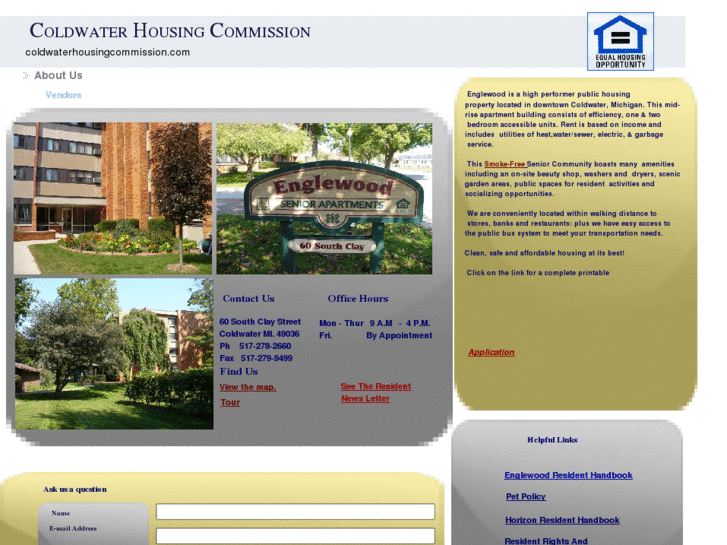 www.coldwaterhousingcommission.com