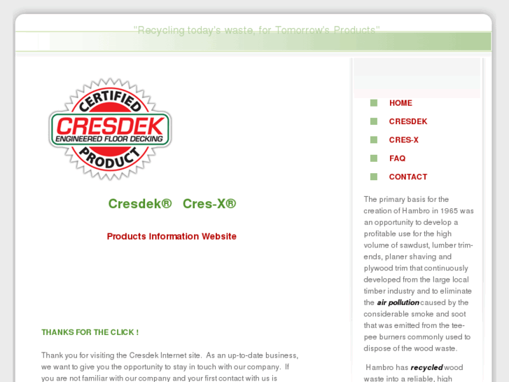 www.cresdek.com