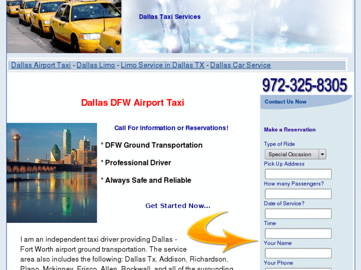 www.dallasairporttaxishuttle.com