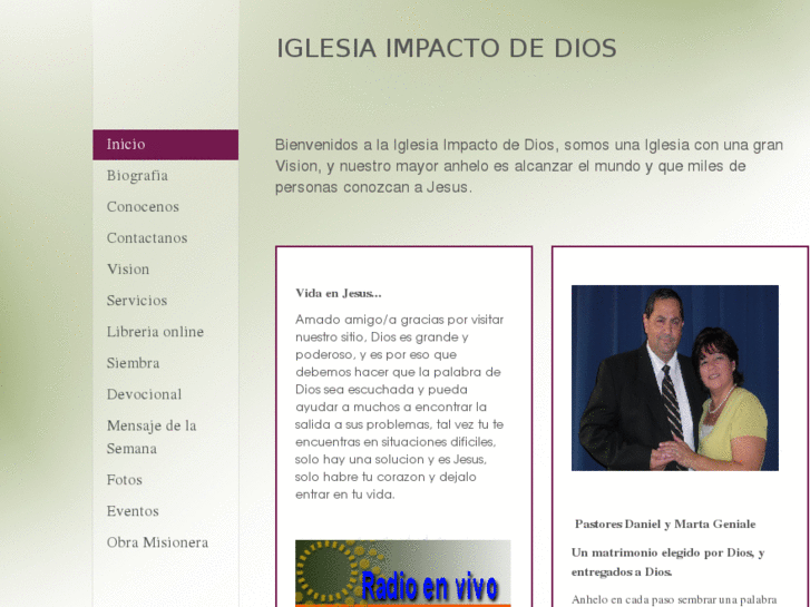 www.iglesiaimpactodedios.com