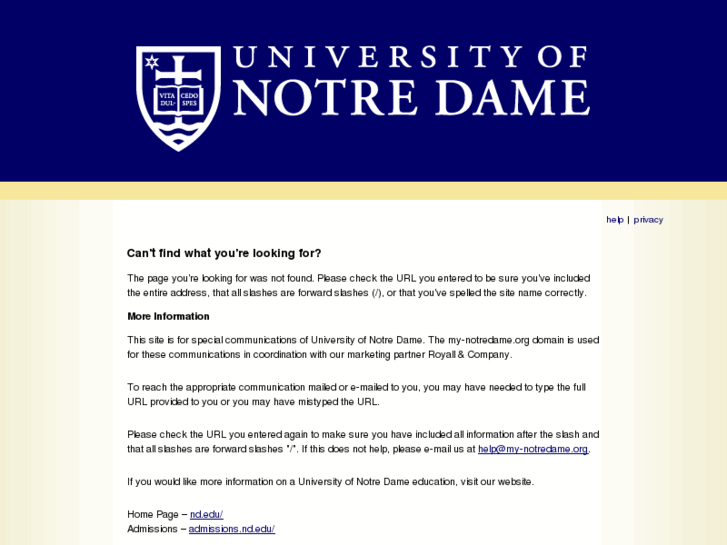 www.my-notredame.com