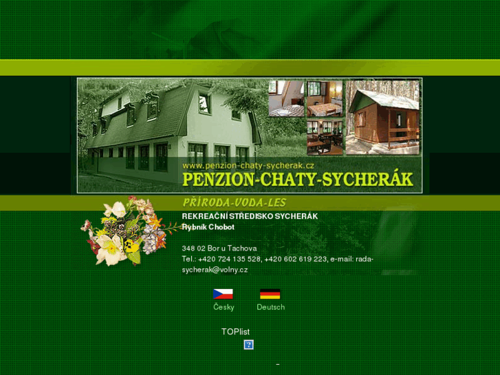 www.penzion-chaty-sycherak.cz