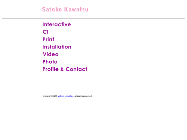 www.satokokawatsu.com