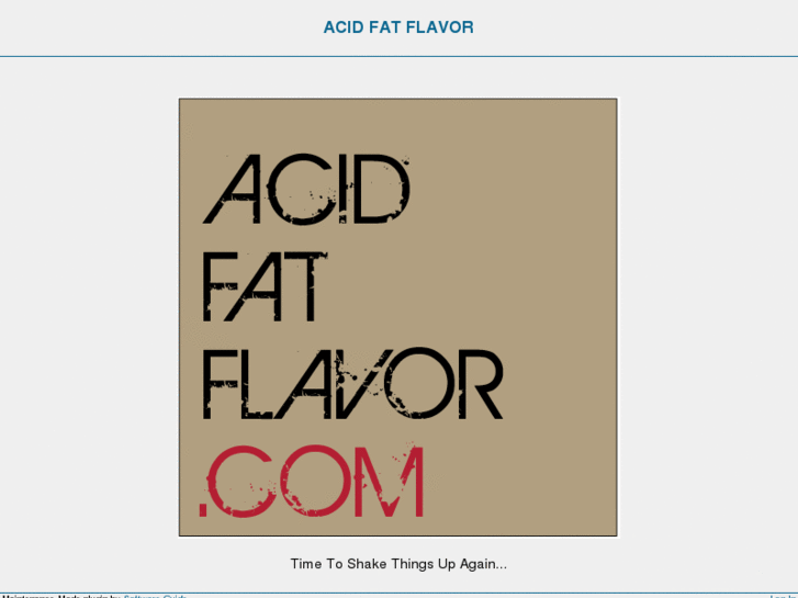 www.acidfatflavor.com