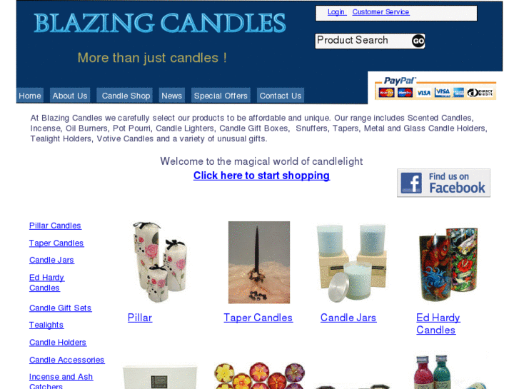 www.blazingcandles.com