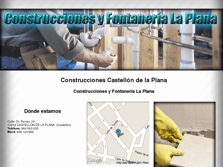 www.construccionesyfontanerialaplana.com