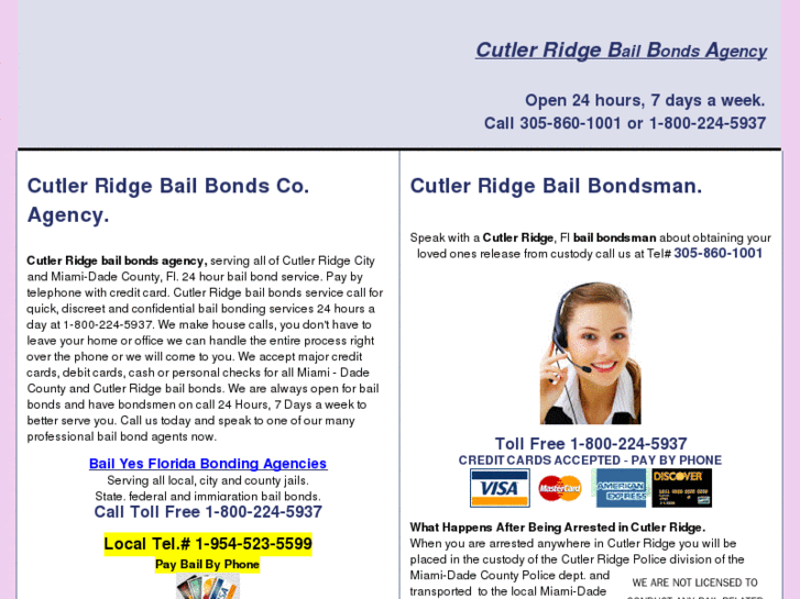 www.cutlerridgebailbonds.com