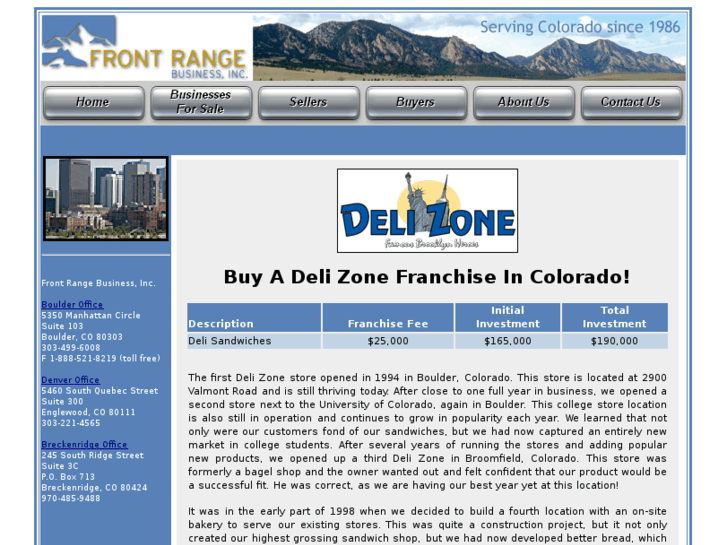 www.delizonefranchise.com