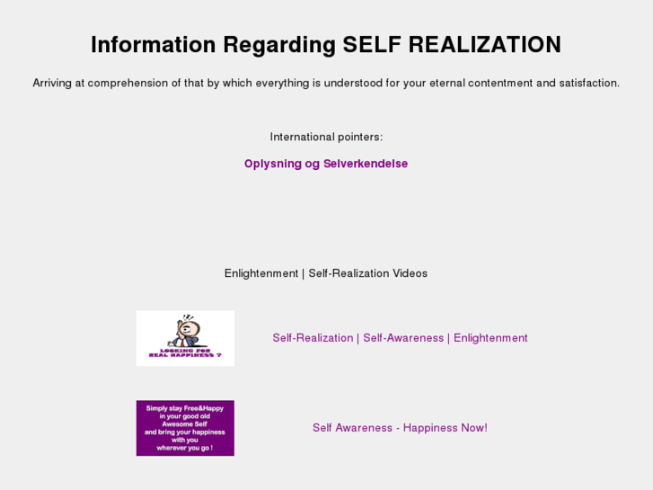 www.instantselfrealization.biz