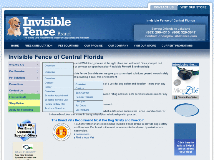 www.invisiblefenceofcentralflorida.com