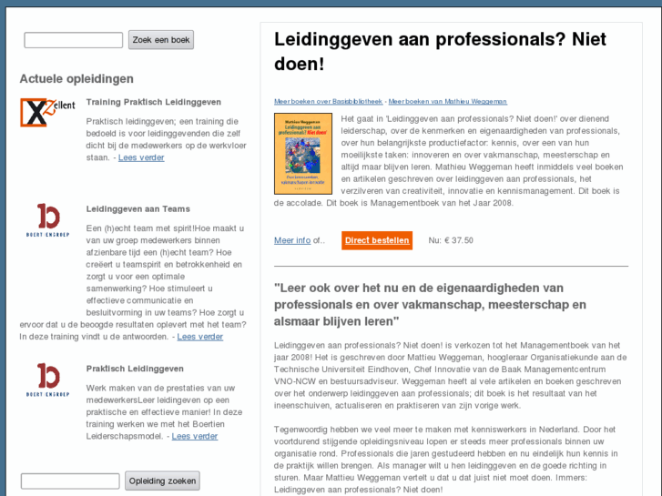 www.leidinggevenaanprofessionalsnietdoen.info