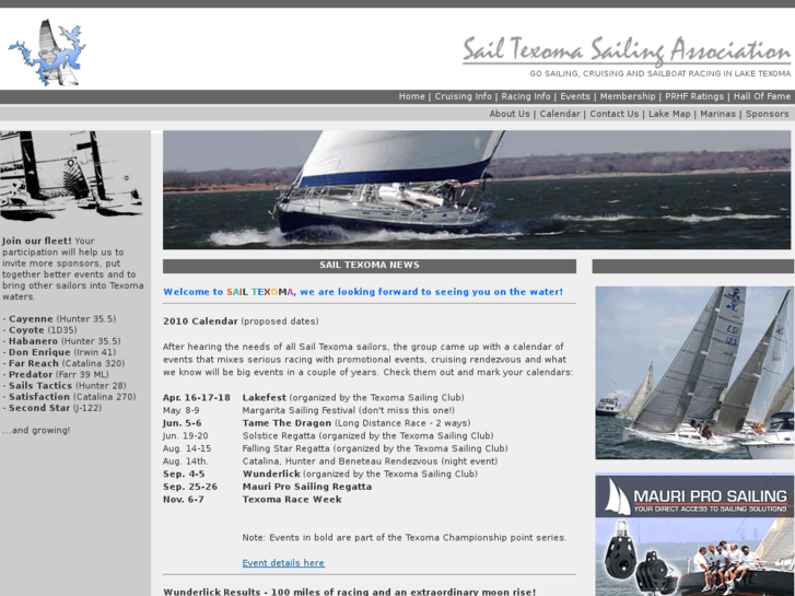 www.sailtexoma.com