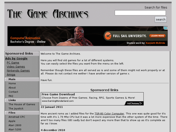 www.thegamearchives.com