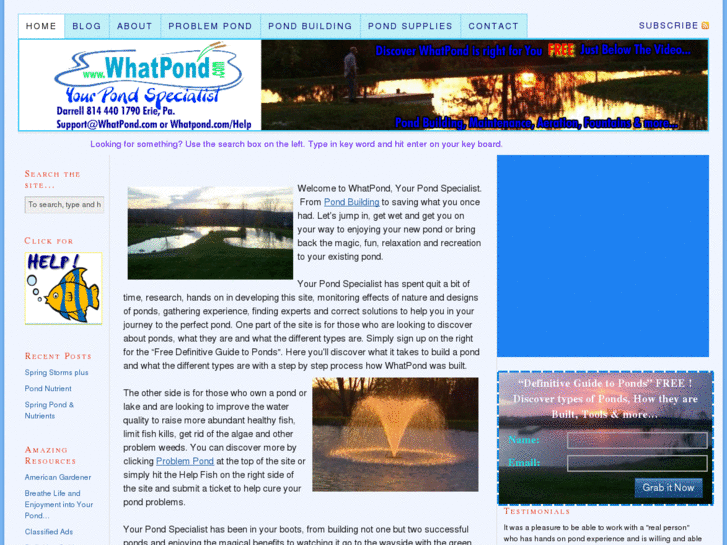 www.whatpond.com