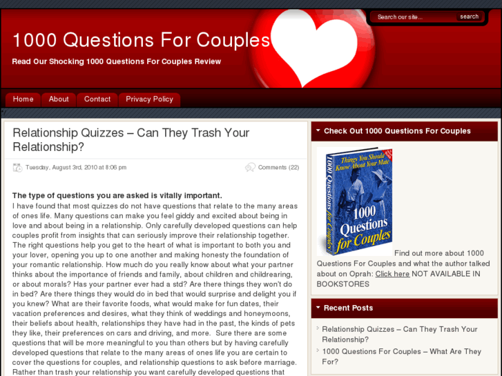 www.1000questionsforcouplesreview.net