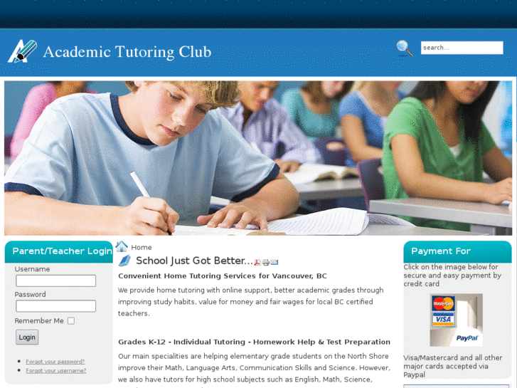 www.academictutoringclub.com