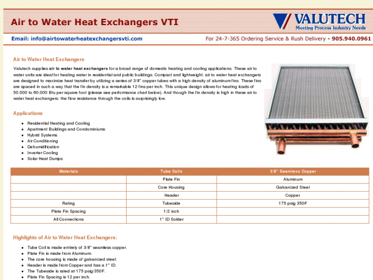 www.airtowaterheatexchangersvti.com