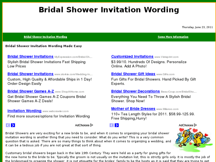 www.bridalshowerinvitationwording.com