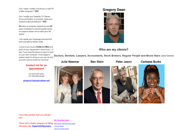 www.gregorydean.net