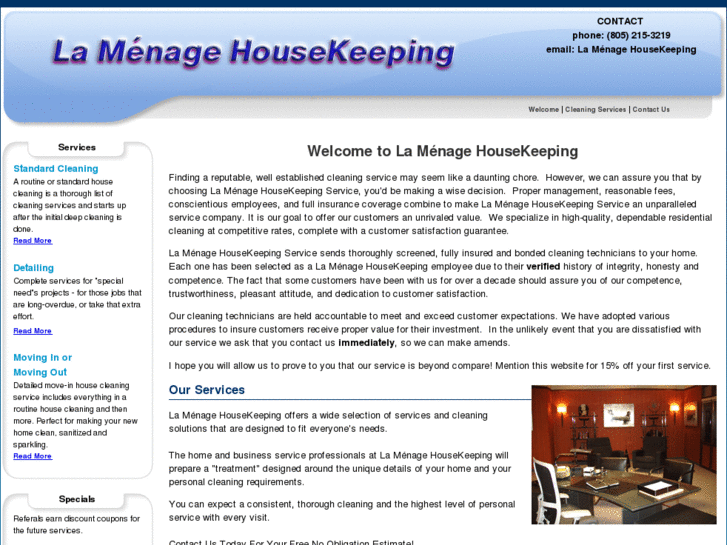 www.lamenagehousekeeping.com