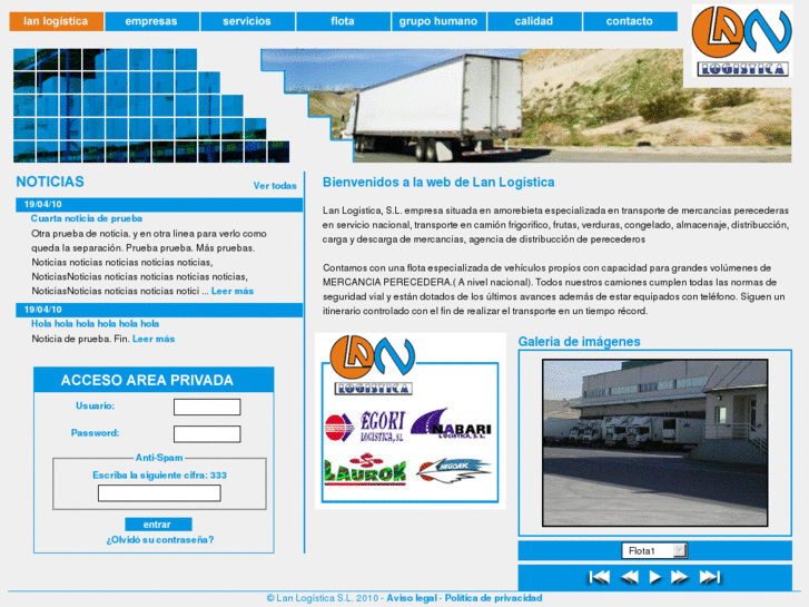 www.lanlogistica.com