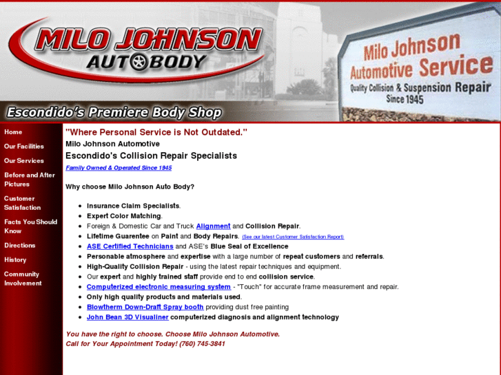 www.milojohnsonautobody.com