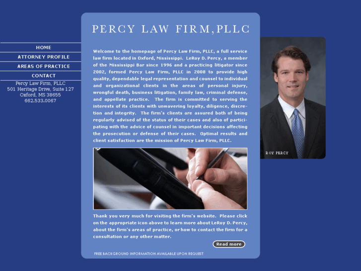 www.percylawfirm.com