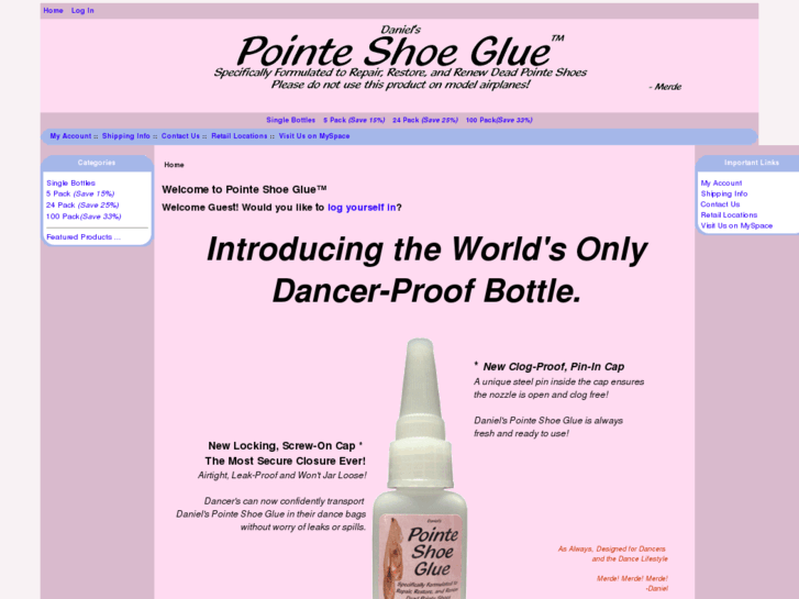 www.pointeshoeglue.com