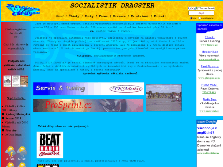 www.socialistik-dragster.cz