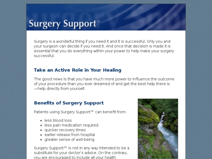 www.surgerysupport.info