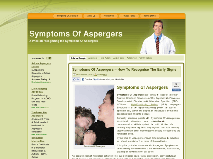 www.symptomsofaspergers.net