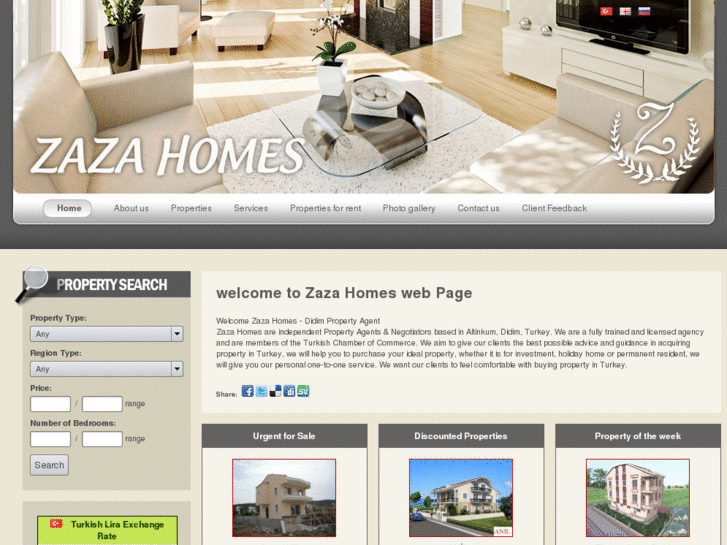 www.zazahomes.com