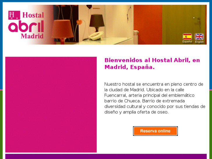 www.hostalabrilmadrid.com