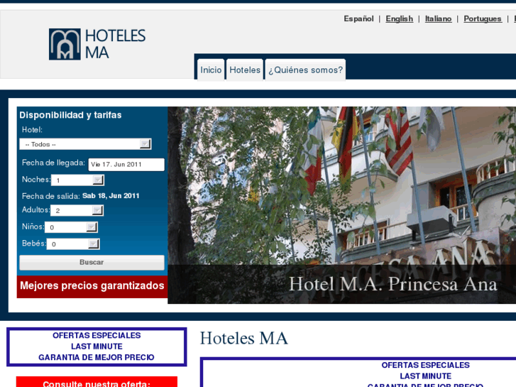 www.hoteles-ma.es