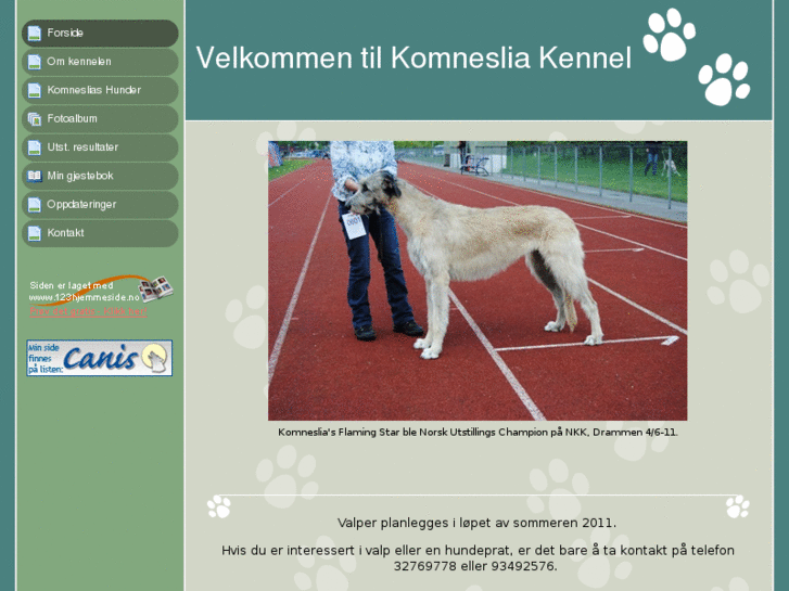 www.komnesliakennel.com