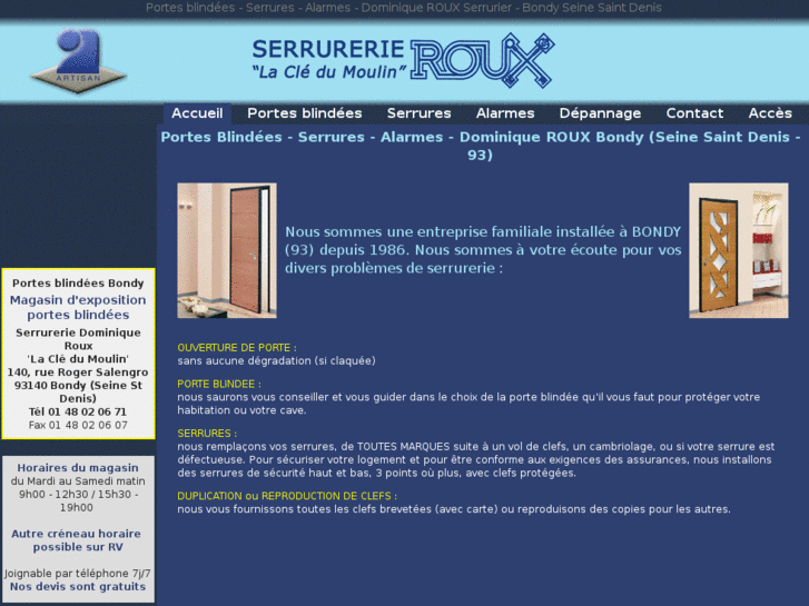 www.serrurerie-roux.com