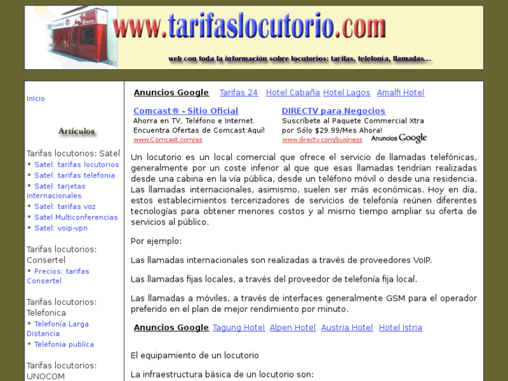www.tarifaslocutorio.com