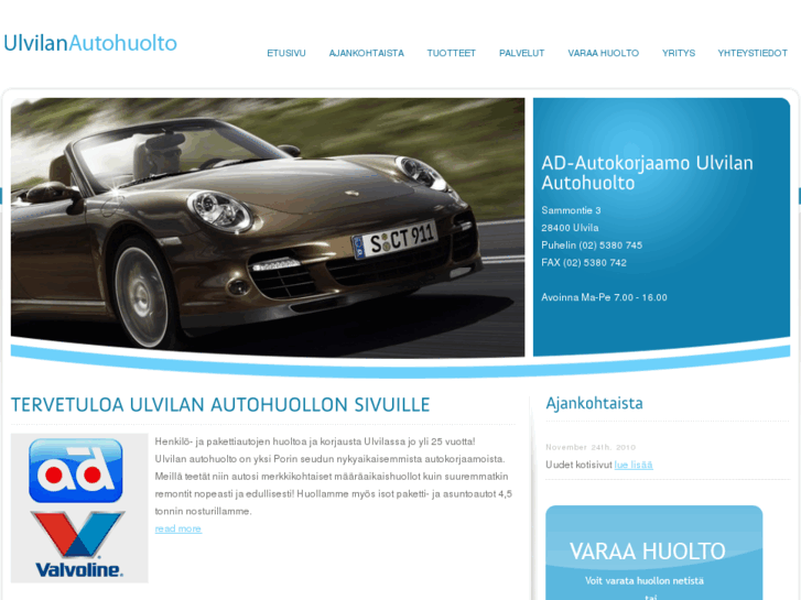 www.ulvilanautohuolto.com