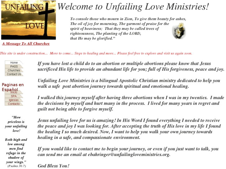 www.unfailingloveministries.org