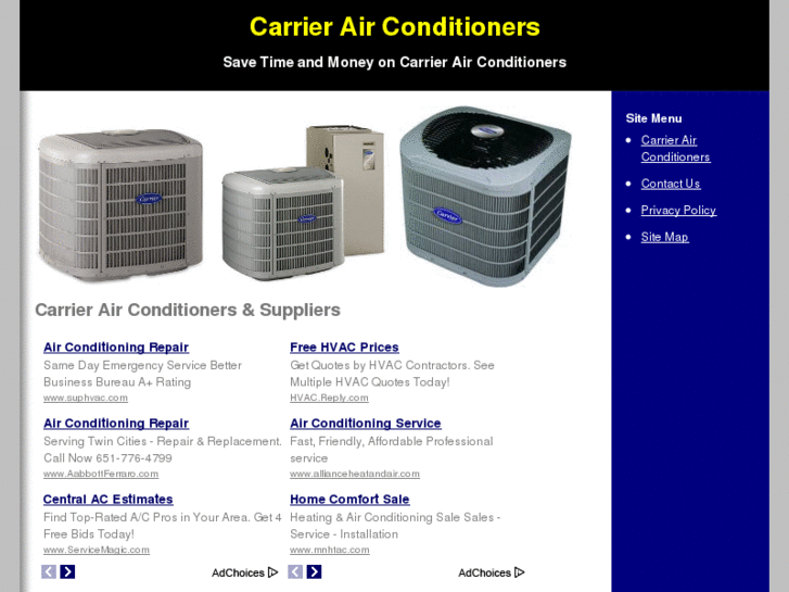 www.carrierairconditioners.org