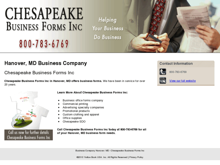 www.chesapeakebusinessformsinc.com