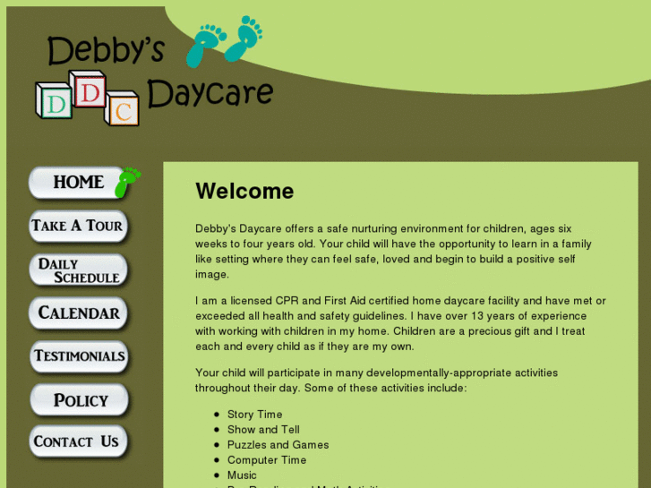 www.debbysdaycare.net