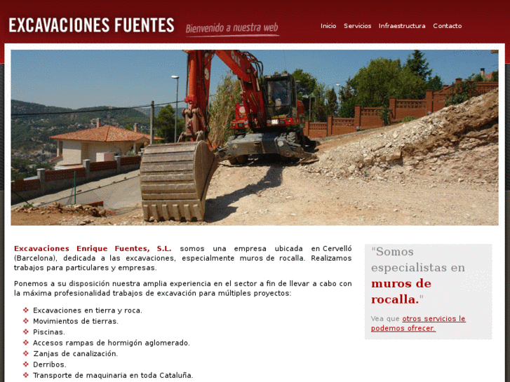 www.excavacionesfuentes.com