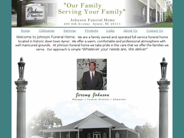 www.johnsonfuneralhomeofaynor.com