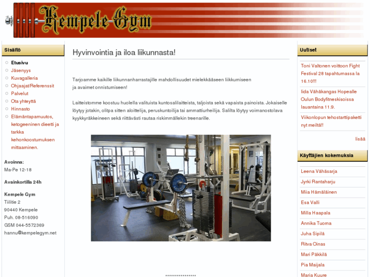 www.kempelegym.net