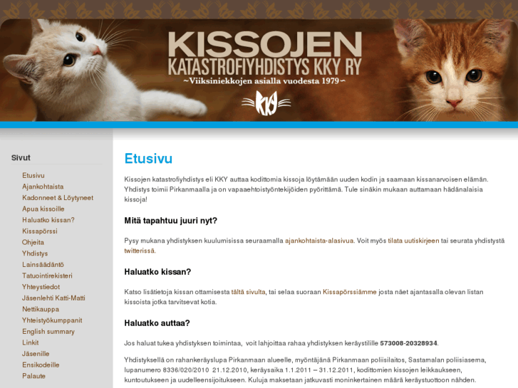 www.kissojenkatastrofiyhdistys.net