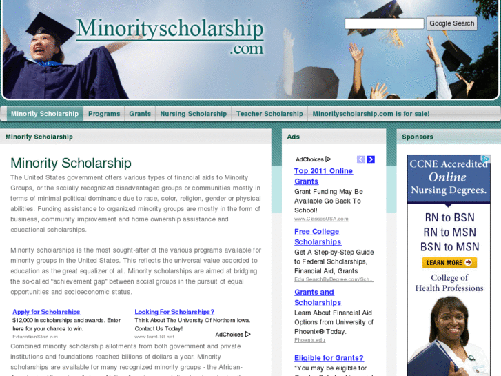 www.minorityscholarship.com