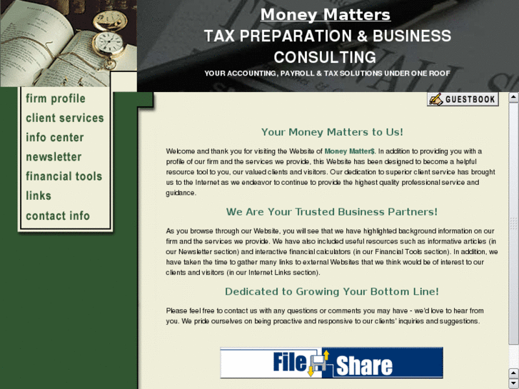 www.moneymattersonline.net